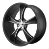 American Racing  VN805 Blvd 18X9 Satin Black With Machined Face
