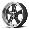 American Racing VN808 Mach 5 17X7 Satin Black Machined