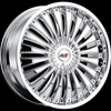 Avenue Type 536 Chrome with Chrome Inserts Wheel Packages