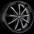Avenue type 605 Black Machined 18 X 7.5 Inch Wheel