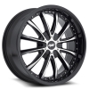 Avenue 611 18X8 Gloss Black Machine Face