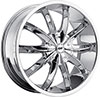 Avenue 608 Chrome 17 X 7.5 Inch Wheel