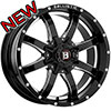 Ballistic Anvil 955 Gloss Black 18 X 9 Inch Wheel