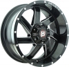 Ballistic 961 Guillotine 18X9 Gloss Black
