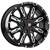 Ballistic Scythe 953 Gloss Black 18 X 9 Inch Wheel