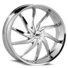 BBY 908 24X9.5 Chrome