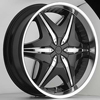 Akuza Big Papi AKA 712 - 20 X 8.5 Inch Wheels