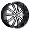 Black Diamond Number 11 22X9.5 Black Machined
