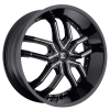 Black Diamond Number 20 20X8 Black Machined