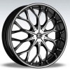 Black Diamond Number 9 20X8 Black