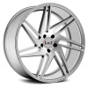 Blaque Diamond BD-1 20X9 Silver with Polished Face