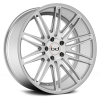 Blaque Diamond BD-2 20X9 Silver with Polished Face