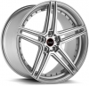 Blaque Diamond BD-6 22X9 Silver with Polished Face