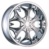 Borghini BW B3S 17 X 7.0 Inch Chrome Wheel