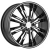 Panther Burst 908 Black 20 X 9  Inch Wheel