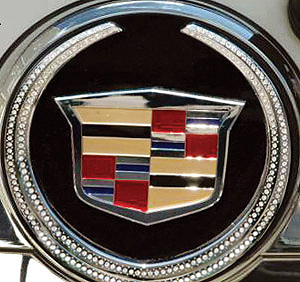 Diamond Cadillac Escalade Rear Leaf Emblem