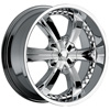 Cattivo 726 Chrome 20 X 9 Inch Wheels