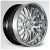 Cor Colonial Machined with Chrome Lip 21 X 9.5 Inch Wheels