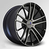 Cor F1 Millenium Black Machined 18 X 7.5 Inch Wheels