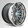 Cor Nove Brushed Titanium Clear 18 X 7.5 Inch Wheels