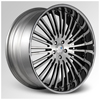 Cor Valhalla Machined with Chrome Lip 18 X 7.5 Inch Wheels
