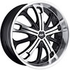 Avenue D1 Machined Face Machined Lip Wheel Packages