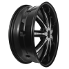 Dcenti DW 29 26X10 Black with Chrome Inserts