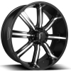 Dcenti DW 903 20X10 Black Machined