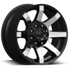Dcenti DW 950 18X9 Black Machine