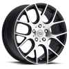 Drag Concepts R15 16X7 Black Machined