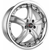 Drag DR 15 Silver Machined Lip 18 X 7.5 Inch Wheels