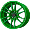 Drag DR 38 Neon Green Wheel Packages