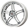 Drag DR 40 Silver with Machined Lip Wheel Packages