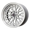 Drag DR 44 White with Machined Lip 15 X 7 Inch Wheels