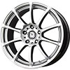 Drag DR 49 Hyper Silver 18 X 8 Inch Wheels