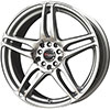 Drag DR 50 Silver Machined Face 18 X 7 Inch Wheels