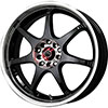 Drag DR 51 Gloss Black Machined Lip Wheel Packages