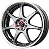 Drag DR 51 Gun Metal Machined Face 18 X 8 Inch Wheels