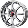 Drag DR 55 Silver with Machined Lip 18 X 7 Inch Wheels