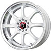 Drag DR 55 White Machined Lip Wheel Packages