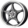 Drag DR 17 Gun Metal Machined Lip Wheel Packages
