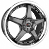 Drag DR 18 Gun Metal Chrome Stainless Lip Wheel Packages