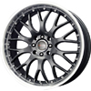 Drag DR 19 Gun Metal Machined Lip 18 X 7.5 Inch Wheels