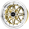 Drag DR 20 Gold Machined Face Wheel Packages