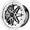 Drag DR 20 Gun Metal Machined Face 15 X 7 Inch Wheels