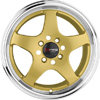 Drag DR 24 Gold Machined Lip Wheel Packages