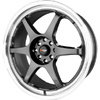 Drag DR 25 Gun Metal Machined Lip Wheel Packages