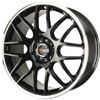 Drag DR 34 Gun Metal Machined Lip 18 X 8 Inch Wheels