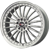 Drag DR 36 Silver Machined Lip 17 X 7.5 Inch Wheels