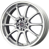 Drag DR 9 Silver Machined Lip 18 X 7.5 Inch Wheels